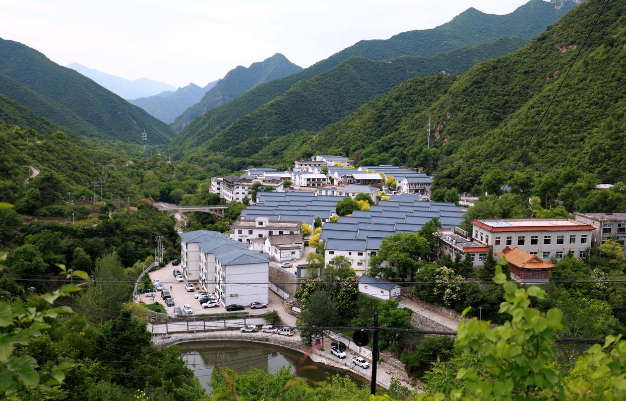 洪水口村全景