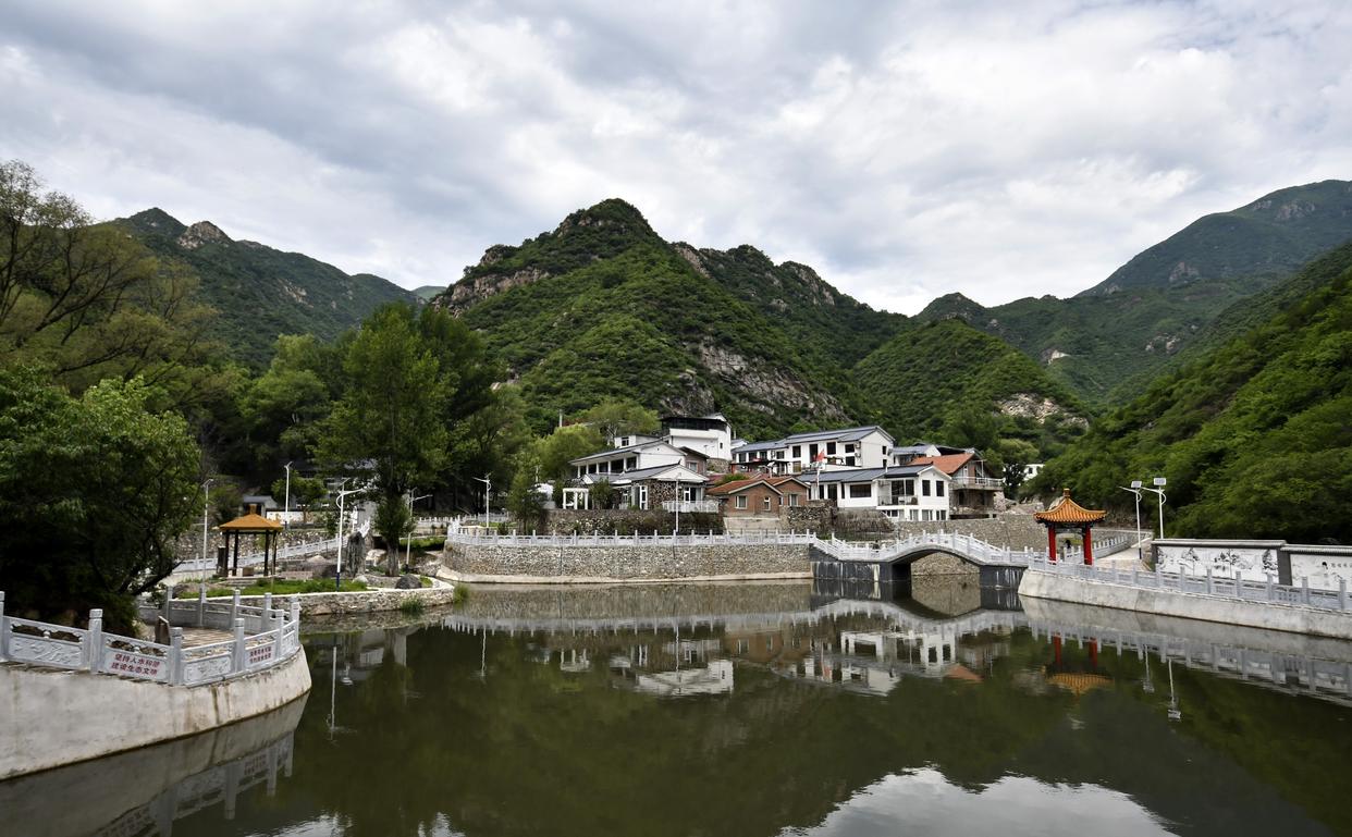 洪水口村全景2